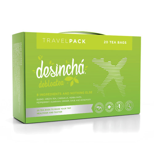10% bundle discount: Desinchá Debloatea + Desinchá Goodnight - Travel pack